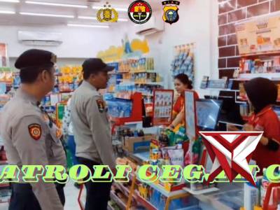 Patroli Cegah C3 Polsek Pangkalan Kerinci