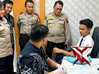 Biddokkes Polda Jateng Melaksanakan Pemeriksaan Laboratorium Calon Murid Taruna Bhayangkara TA 2026 - PoliceTube