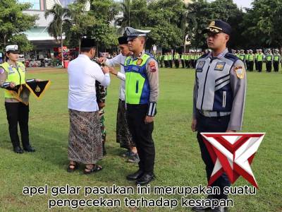 Gelar pasukan Operasi Ketupat Candi 2026 Polres Kudus