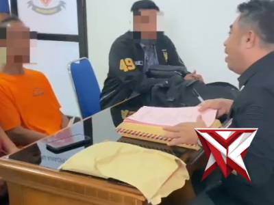 Penyerahan tersangka & barang bukti tahap II kepada kejaksaan penuntut umum kejaksaan negeri wonreli