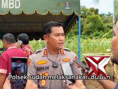 Panen raya jagung serentak polres maluku barat daya