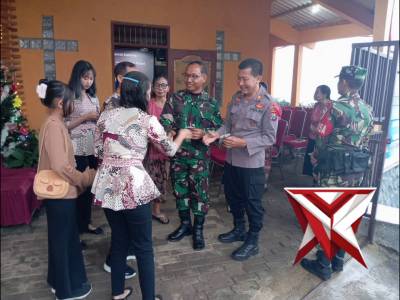 Pengamanan Ibadah Natal Kec. Mojo