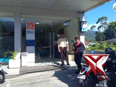 Pengamanan Objek Vital Oleh Sat Samapta Polres Pasaman