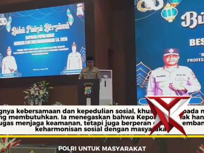 Buka puasa bersama Kapolda Papua Barat beserta Staf dan Bhayangkari Polda Papua Barat T.A 2026