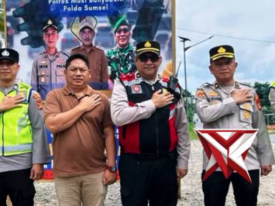 Pantauan Arus Lalu Lintas di Jalur Lintas Timur Palembang Jambi