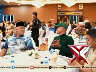 Gelar Buka Puasa Bersama Awak Media, Kapolda Sumsel Tegaskan Kemitraan Strategis