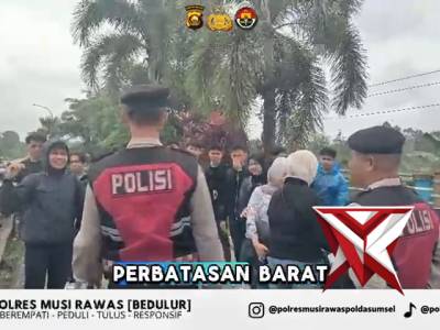 Himbauan kepada masyarakat di wilkum.Polres Musi Rawas
