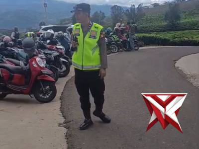 kapolsek Ipda Andi Wijaya,.Se pengamanan pam wisata gunung dempo Pagar Alam