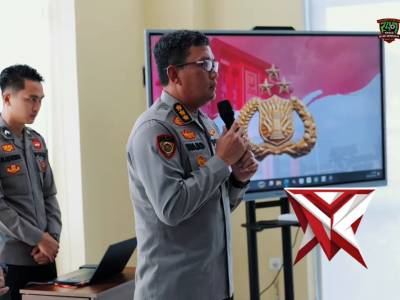 Kapolda Sumatera Selatan, Irjen Pol Dr. Sandi Nugroho, memimpin kegiatan Coffee Morning