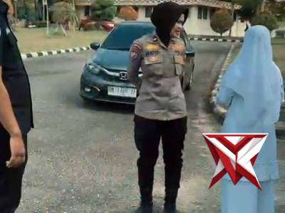 Proses Pembuatan Video Lomba Dai Cilik Green Policing Polres Pelalawan