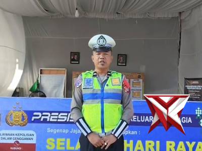 HIMBAUAN ARUS BALIK MUDIK OLEH SAT LANTAS POLRES BASEL