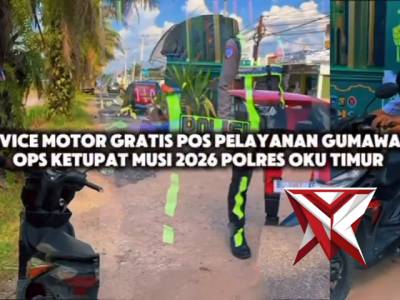 Petugas piket pos pelayanan kota baru, menemukan kendaraan pemudik yang mogok pada saat melaksankan