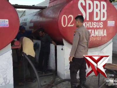 Patroli Harkamtibmas objek vital di Wilayah Pelabuhan Gresik