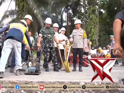 Polda Sumsel Gelar Program Belida di Kabupaten Ogan Ilir Dukung Gerakan Indonesia Asri - PoliceTube