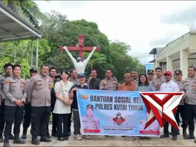 GIAT BHAKTI RELIGI  POLSEK SANGATTA UTARA