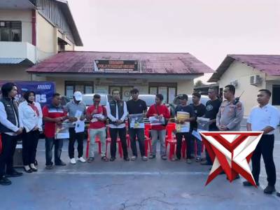 Polres Tarakan Berhasil Ungkap Kasus Penggelapan Belasan Mobil dan Amankan Empat Tersangka