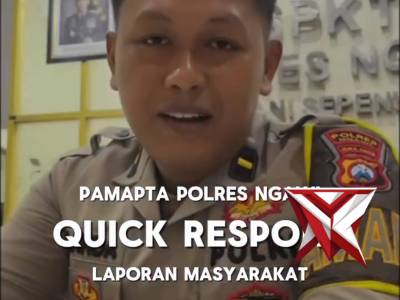 QUICK RESPONS PAMAPTA POLRES NGAWI