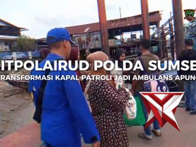 sumsel aman nian,dit polairud nyago bum sriwijaya aman bae