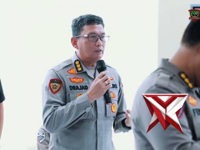 Kapolda Sumatera Selatan, Irjen Pol Dr. Sandi Nugroho, memimpin kegiatan Coffee Morning sekaligus