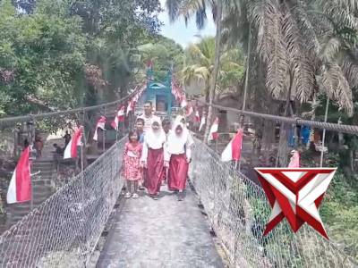 Ucapan terimakasih pembangunan jembatan - PoliceTube