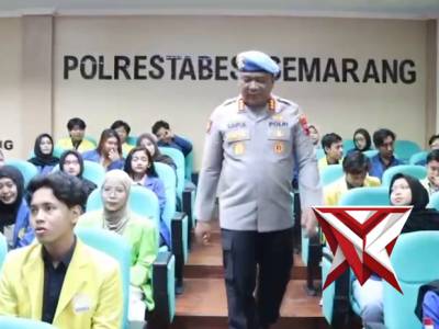 SOSIALISASI QR CODE BERSAMA BID PROPAM POLDA JATENG DI POLRESTABES SEMARANG - PoliceTube