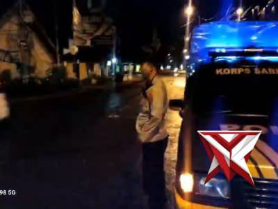 Patroli Blue Night. Blue Light Simp 3  Pugeran, Kec. Gondang