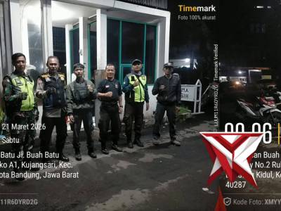 Patroli Bersama TNI, Polri, dan Satpam: Menjaga Keamanan Perumahan Ditinggal Mudik