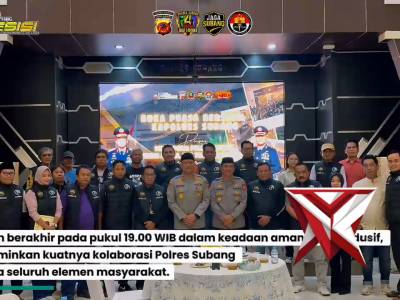 Buka puasa bersama Polres Subang