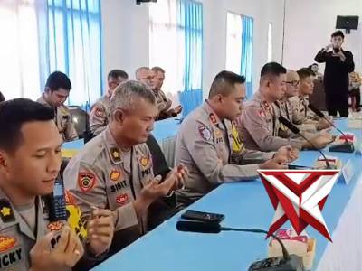 Kunjungan Tim Komisi Kepolisian Nasional (Kompolnas) di Polres OKI