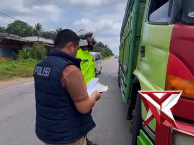 11.Penyekatan Kendaraan sumbu 3