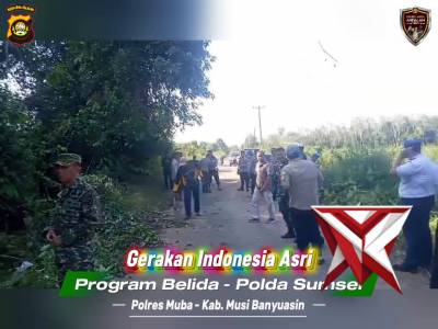Gerakan Indonesia Asri-Program Belida Popda Sumsel