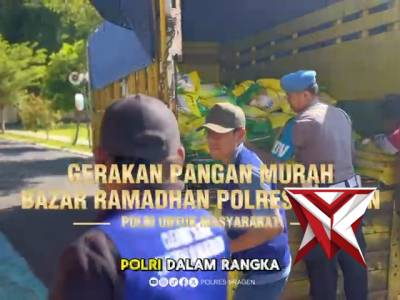Gerakan Pangan Murah Polri Untuk Masyarakat "Bazar Ramadhan Polres Sragen". 13/03/26