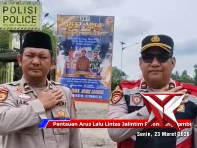 Live report laporan situasi di polsek Tungkal Jaya