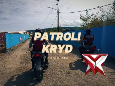 Patroli KRYD polsek tepa