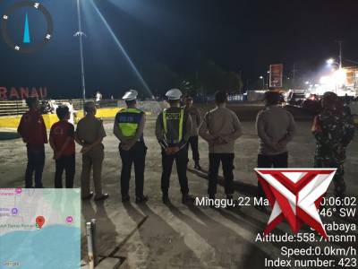 APEL MALAM POS PAM BANDING AGUNG