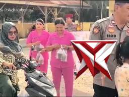 polsek kubu berbagi takjil