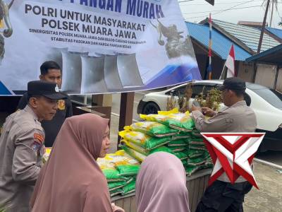 Polsek Muara Jawa Gerakan pangan murah