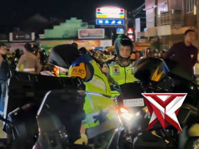 Kapolres Purbalingga Bersama Forkopimda Patroli Malam Takbir