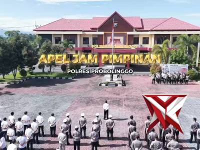 APEL JAM PIMPINAN POLRES PROBOLINGGO