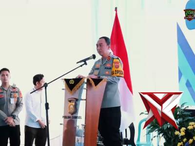 Menjelang Hari Raya Idulfitri 1447 H, Kapolda Sumsel Irjen Pol Dr. H. Sandi Nugroho memimpin langsun