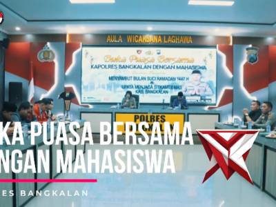 BUKA PUASA BERSAMA DENGAN MAHASISWA