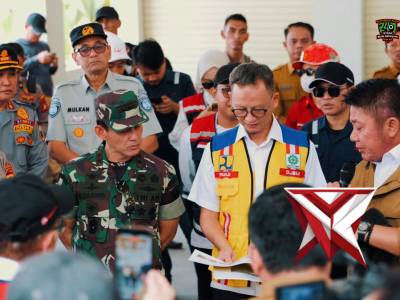 Kapolda Sumsel Melaksanakan Pengecekan Jalur Tol Kapal Betung