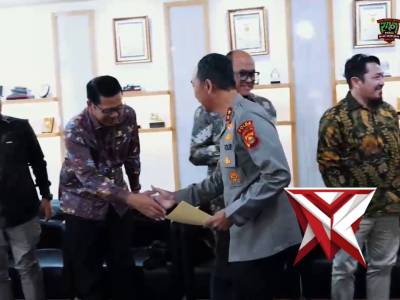 KAPOLDA SUMSEL MENERIMA LAWATAN KERJA PT. PLN