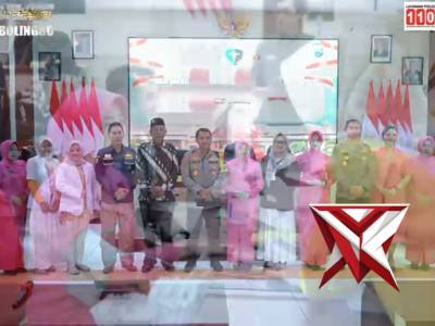 POLRES PROBOLINGGO GELAR PERTEMUAN RUTIN PP POLRI DAN SKRINING KESEHATAN BERSAMA RS RIZANI