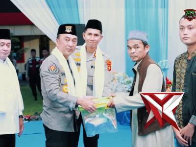 Silaturahmi dengan Warga Banyuasin, Kapolda Sumsel Tegaskan Kolaborasi Jaga Kamtibmas