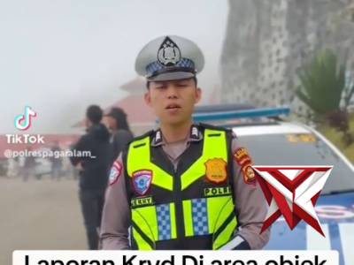 Laporan KRYD di area Objek Wisata Rimau Kota Pagar Alam