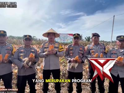 Panen Raya Jagung Serentak Kuartal 1 2026 Polres Bengkulu Selatan - PoliceTube