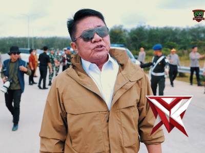 Kapolda Sumsel Melaksanakan Pengecekan Jalur Tol Kapal Betung