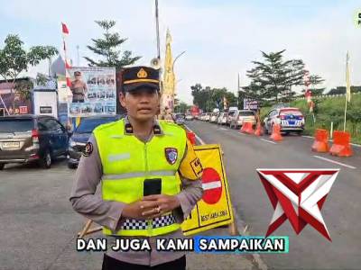 Pantauan Arus Mudik di Rest Area 338A Pekalongan