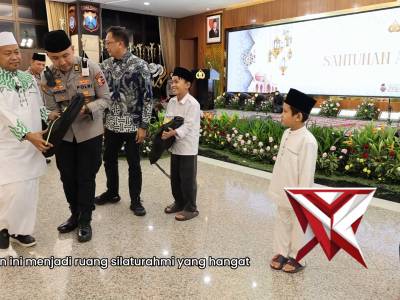 Kapolri Jenderal Polisi Drs. Listyo Sigit Prabowo, M.Si., menggelar buka puasa bersama insan pers di - PoliceTube